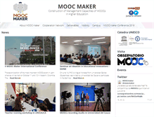 Tablet Screenshot of mooc-maker.org